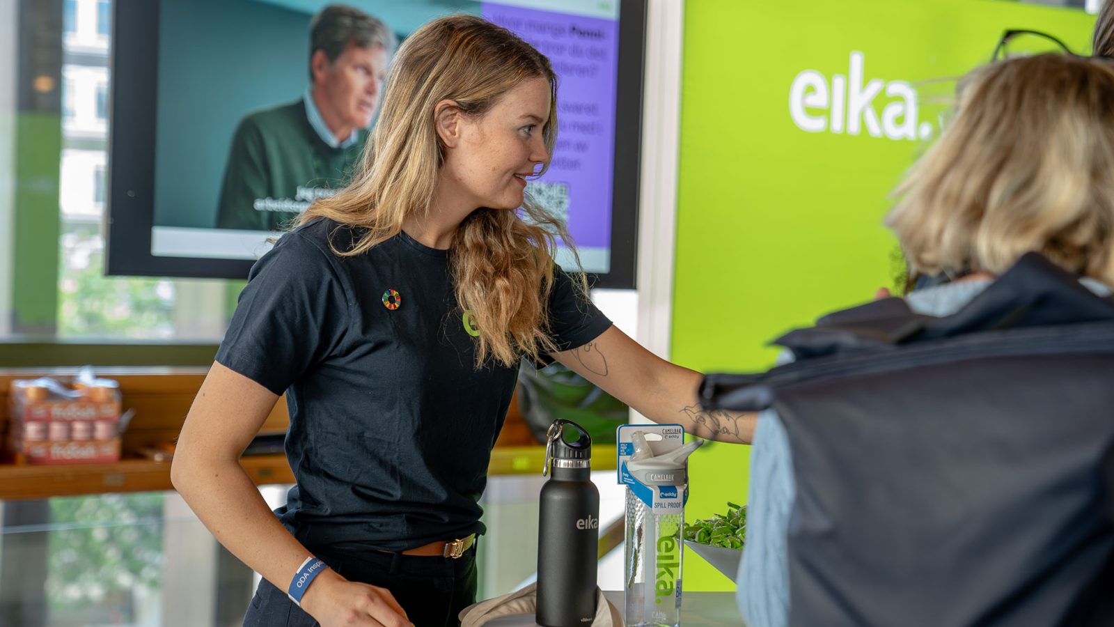 Eika sin stand på ODA-dagen